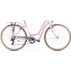 Rower trekkingowy ROMET Luiza Classic 26 różowy 2024