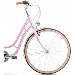 Rower trekkingowy ROMET Luiza Classic 26 różowy 2024