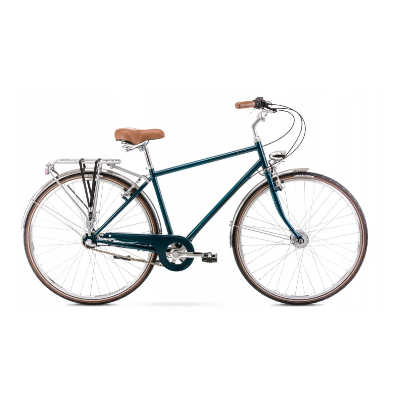 Rower miejski ROMET Vintage Classic M turkusowy 2024