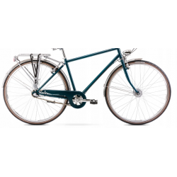 Rower miejski ROMET Vintage Classic M turkusowy 2024
