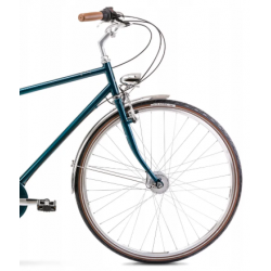 Rower miejski ROMET Vintage Classic M turkusowy 2024