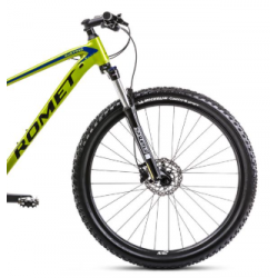 Rower górski ROMET Mustang M2 CS limonkowo / czarny 2024