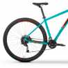 Rower górski TABOU BLADE 29 4.0 (18s ALIVIO) turkusowy / pomarańczowy 2024