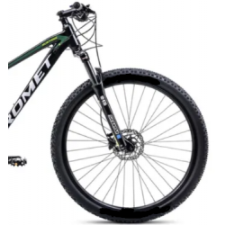 Rower górski ROMET MUSTANG M5 czarny / zielony 2024