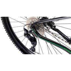 Rower górski ROMET MUSTANG M5 czarny / zielony 2024