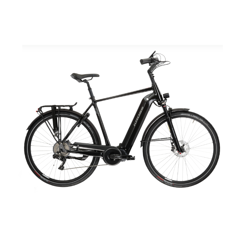 Rower elektryczny KROSS TRANS HYBRID PRESTIGE 630 czarny połysk 2023