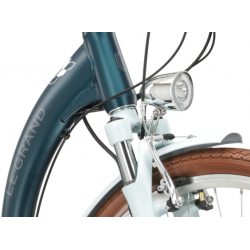 Rower elektryczny LE GRAND ELILLE 2 turkusowy / biały 2023