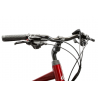 Rower elektryczny KROSS TRANS HYBRID 345 rubinowy / szary połysk 2023