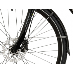 Rower elektryczny KROSS TRANS HYBRID 345 czarny / grafitowy połysk 2023