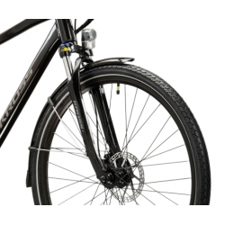 Rower elektryczny KROSS TRANS HYBRID 345 czarny / grafitowy połysk 2023