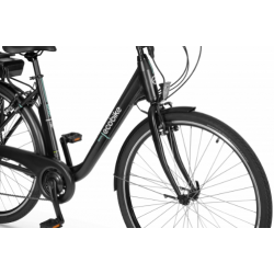 Rower elektryczny Ecobike Basic czarny AXA Greenway 36V 11,6Ah (417.6Wh) 2024