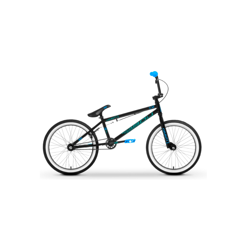 Rower BMX TABOU 20 bmx gravity 2.0 czarny / niebieski