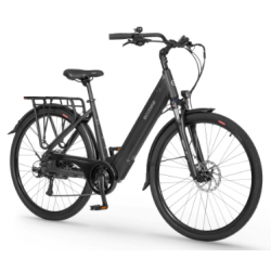 Rower elektryczny Ecobike X-City czarny EVE 36V 17,5Ah (630Wh) 2024