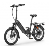 Rower elektryczny Ecobike Rhino czarny EVE 36V 14Ah (504 wh) 2024