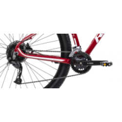 Rower górski ROMET Mustang M3 czerwono / biały 2024