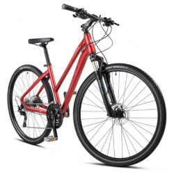 Rower crossowy ROMET Orkan 8D bordowo / grafitowo / czerwony 2024