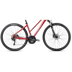 Rower crossowy ROMET Orkan 8D bordowo / grafitowo / czerwony 2024