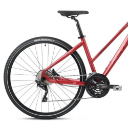 Rower crossowy ROMET Orkan 8D bordowo / grafitowo / czerwony 2024