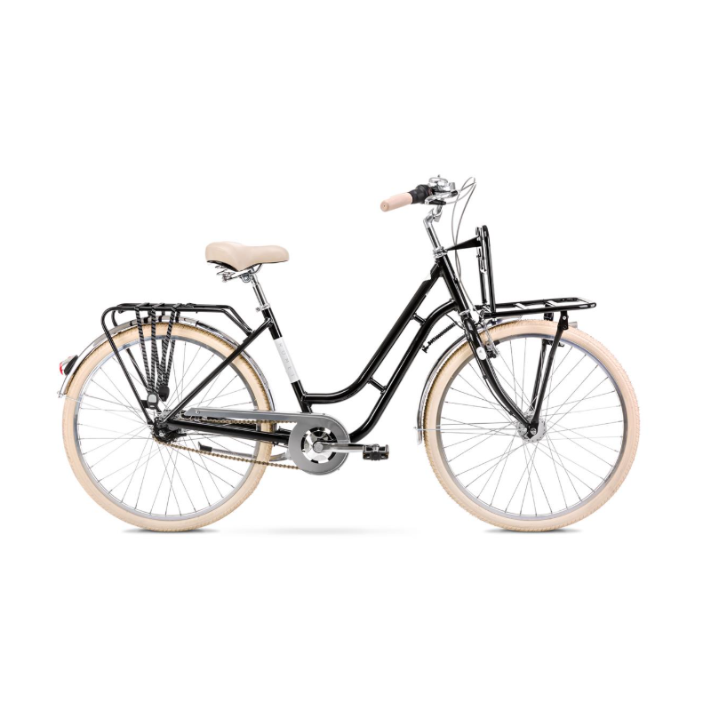 Rower miejski ROMET Luiza LUX 26 czarny