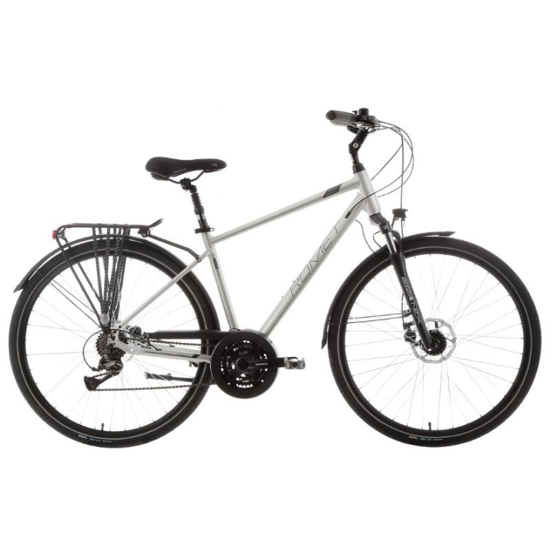 Rower trekkingowy ROMET Wagant 4 srebrno / czarny 2024