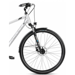 Rower trekkingowy ROMET Wagant 4 srebrno / czarny 2024