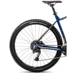 Rower górski ROMET Mustang M3 CS ciemnoniebiesko / żółty 2024