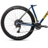 Rower górski ROMET Mustang M3 CS ciemnoniebiesko / żółty 2024