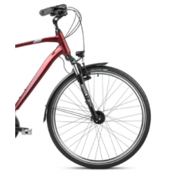 Rower trekkingowy ROMET Wagant 7 bordowy / czarny 2024