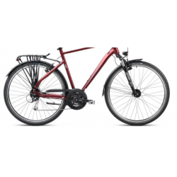 Rower trekkingowy ROMET Wagant 7 bordowy / czarny 2024