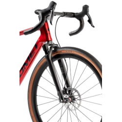 Rower gravelowy ROMET Nyk 3.0 SRAM czerwono / czarny 2024