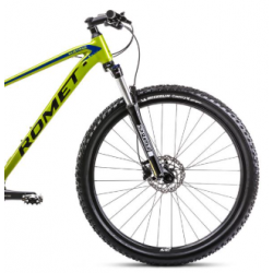 Rower górski ROMET Mustang M2 CS limonkowo / czarny 2024