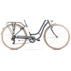 Rower miejski ROMET Luiza ECO 26 szary 2024