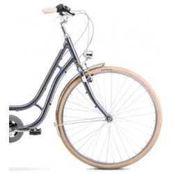 Rower miejski ROMET Luiza ECO 26 szary 2024