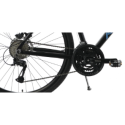 Rower crossowy 28 KANDS CRS 1200 czarny / niebieski mat 2024