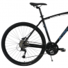 Rower crossowy 28 KANDS CRS 1200 czarny / niebieski mat 2024
