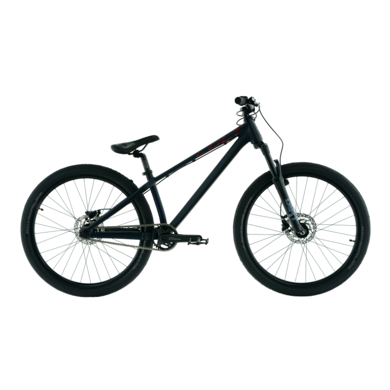 Rower dirt KANDS 26 DIRT COLT F2 grafitowy / bordowy mat