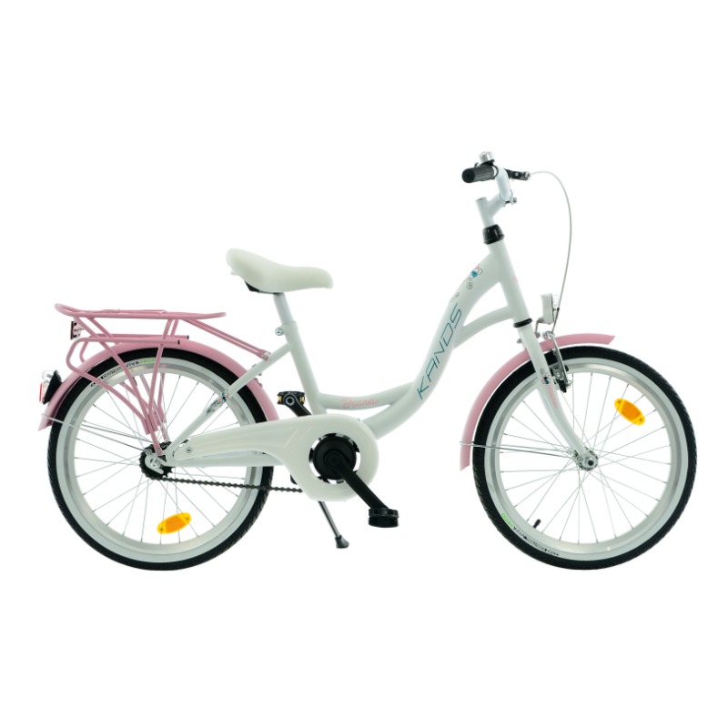 Rower dziecięcy KANDS DIANA FALCON biały / różowy połysk