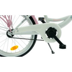 Rower dziecięcy KANDS DIANA FALCON biały / różowy połysk