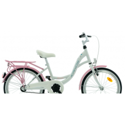 Rower dziecięcy KANDS DIANA FALCON biały / różowy połysk