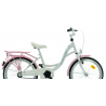 Rower dziecięcy KANDS DIANA FALCON biały / różowy połysk