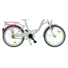 Rower dziecięcy KANDS DIANA FALCON biały / różowy połysk
