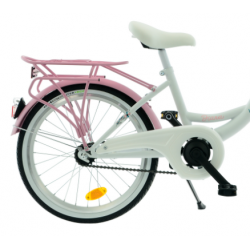 Rower dziecięcy KANDS DIANA FALCON biały / różowy połysk
