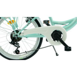 Rower dziecięcy KANDS DIANA 6 SPEED miętowy połysk
