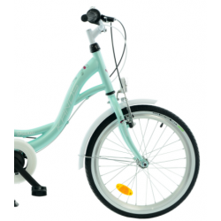 Rower dziecięcy KANDS DIANA 6 SPEED miętowy połysk