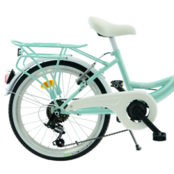 Rower dziecięcy KANDS DIANA 6 SPEED miętowy mat 2024