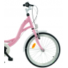Rower dziecięcy KANDS DIANA 6 SPEED różowy mat