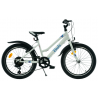 Rower dziecięcy KANDS DORIS biały / niebieski połysk 2024