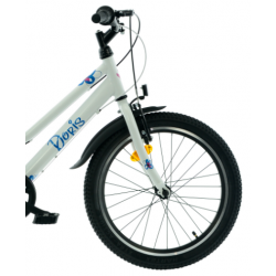 Rower dziecięcy KANDS DORIS biały / niebieski połysk 2024