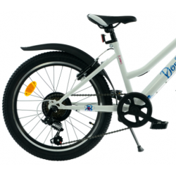 Rower dziecięcy KANDS DORIS biały / niebieski połysk 2024