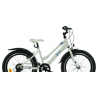 Rower dziecięcy KANDS DORIS biały / niebieski połysk 2024 (białe siodełko)